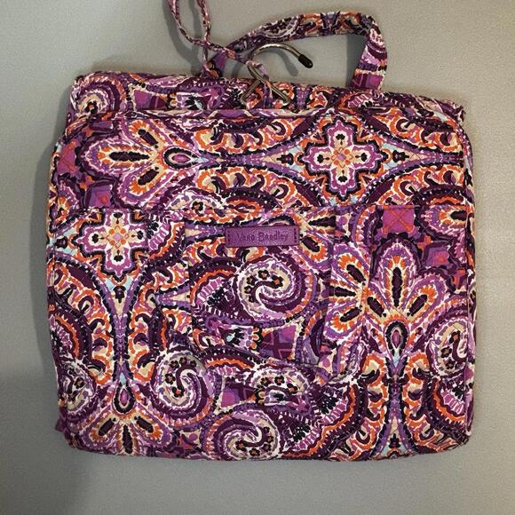 Vera Bradley Dream Tapestry Paisley Hanging Travel Organizer Toiletries Bag - Picture 1 of 15